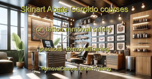 Skinart Abate Geroldo courses on tattoo removal safety practices | #RemovalTraining #RemovalClasses #SkinartTraining-Italy