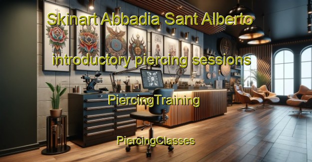 Skinart Abbadia Sant Alberto introductory piercing sessions | #PiercingTraining #PiercingClasses #SkinartTraining-Italy