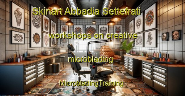 Skinart Abbadia Settefrati workshops on creative microblading | #MicrobladingTraining #MicrobladingClasses #SkinartTraining-Italy