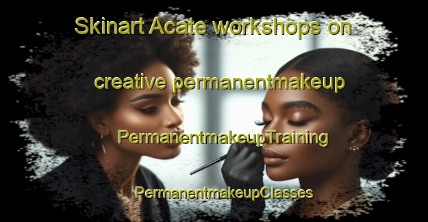 Skinart Acate workshops on creative permanentmakeup | #PermanentmakeupTraining #PermanentmakeupClasses #SkinartTraining-Italy