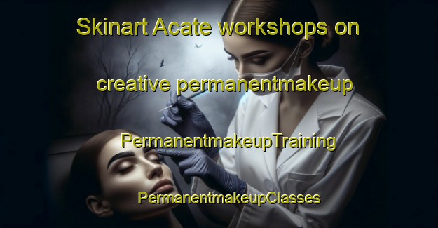 Skinart Acate workshops on creative permanentmakeup | #PermanentmakeupTraining #PermanentmakeupClasses #SkinartTraining-Italy