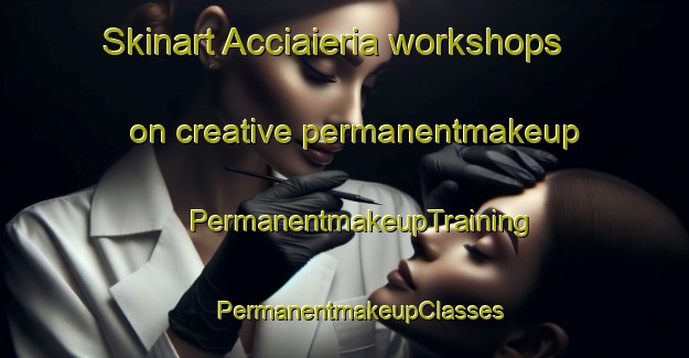 Skinart Acciaieria workshops on creative permanentmakeup | #PermanentmakeupTraining #PermanentmakeupClasses #SkinartTraining-Italy