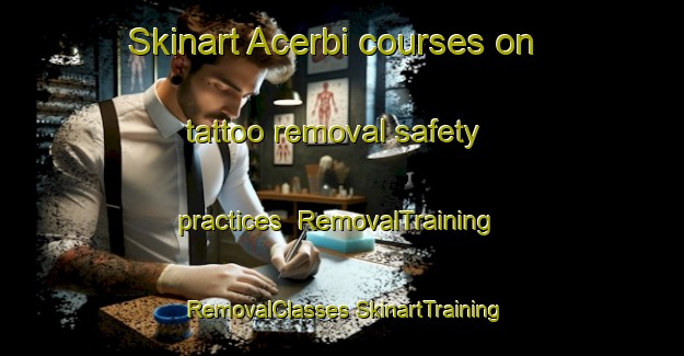 Skinart Acerbi courses on tattoo removal safety practices | #RemovalTraining #RemovalClasses #SkinartTraining-Italy