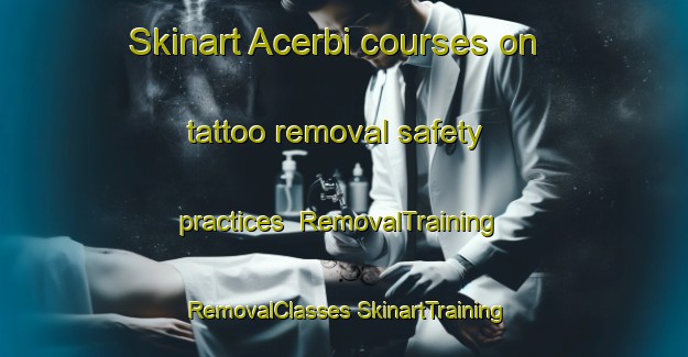 Skinart Acerbi courses on tattoo removal safety practices | #RemovalTraining #RemovalClasses #SkinartTraining-Italy