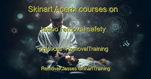 Skinart Acerbi courses on tattoo removal safety practices | #RemovalTraining #RemovalClasses #SkinartTraining-Italy