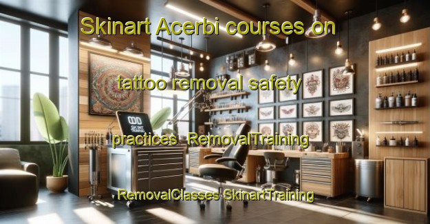 Skinart Acerbi courses on tattoo removal safety practices | #RemovalTraining #RemovalClasses #SkinartTraining-Italy