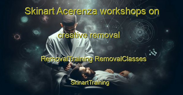 Skinart Acerenza workshops on creative removal | #RemovalTraining #RemovalClasses #SkinartTraining-Italy