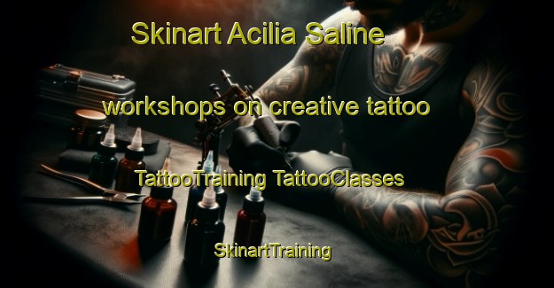 Skinart Acilia Saline workshops on creative tattoo | #TattooTraining #TattooClasses #SkinartTraining-Italy