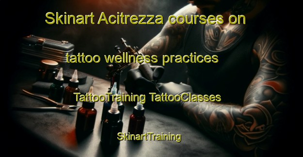 Skinart Acitrezza courses on tattoo wellness practices | #TattooTraining #TattooClasses #SkinartTraining-Italy