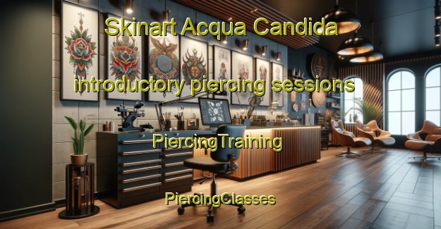 Skinart Acqua Candida introductory piercing sessions | #PiercingTraining #PiercingClasses #SkinartTraining-Italy