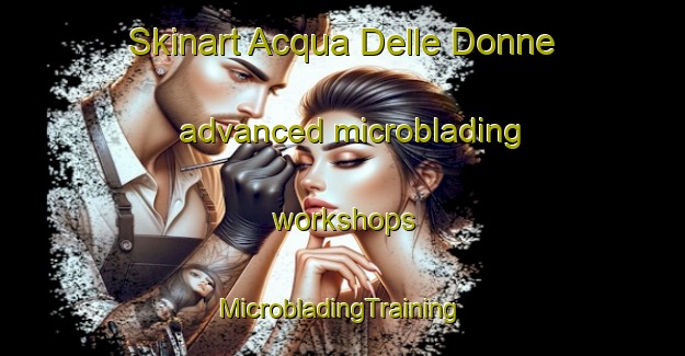 Skinart Acqua Delle Donne advanced microblading workshops | #MicrobladingTraining #MicrobladingClasses #SkinartTraining-Italy