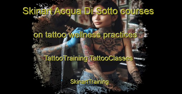 Skinart Acqua Di Sotto courses on tattoo wellness practices | #TattooTraining #TattooClasses #SkinartTraining-Italy