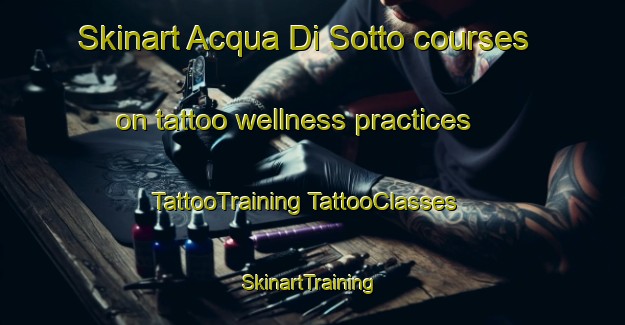 Skinart Acqua Di Sotto courses on tattoo wellness practices | #TattooTraining #TattooClasses #SkinartTraining-Italy