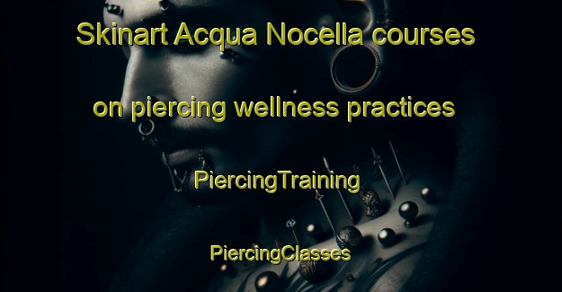 Skinart Acqua Nocella courses on piercing wellness practices | #PiercingTraining #PiercingClasses #SkinartTraining-Italy