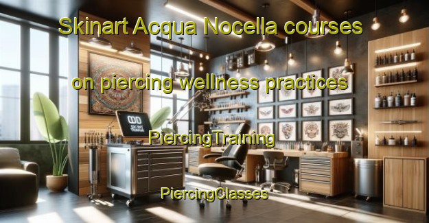 Skinart Acqua Nocella courses on piercing wellness practices | #PiercingTraining #PiercingClasses #SkinartTraining-Italy