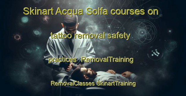 Skinart Acqua Solfa courses on tattoo removal safety practices | #RemovalTraining #RemovalClasses #SkinartTraining-Italy