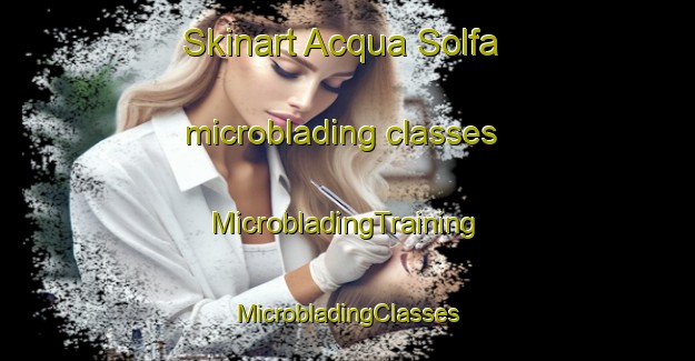 Skinart Acqua Solfa microblading classes | #MicrobladingTraining #MicrobladingClasses #SkinartTraining-Italy