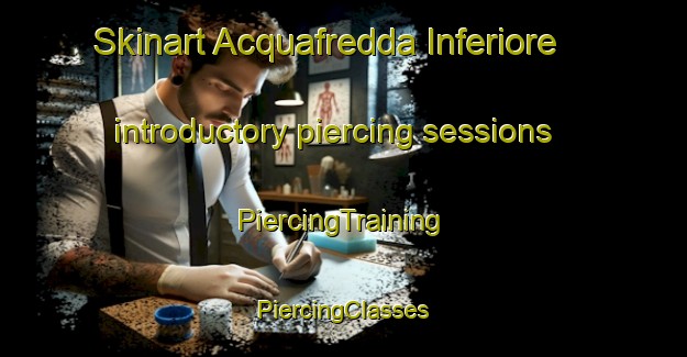 Skinart Acquafredda Inferiore introductory piercing sessions | #PiercingTraining #PiercingClasses #SkinartTraining-Italy