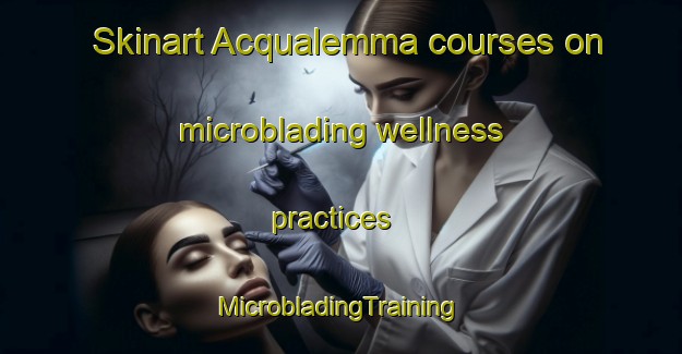 Skinart Acqualemma courses on microblading wellness practices | #MicrobladingTraining #MicrobladingClasses #SkinartTraining-Italy