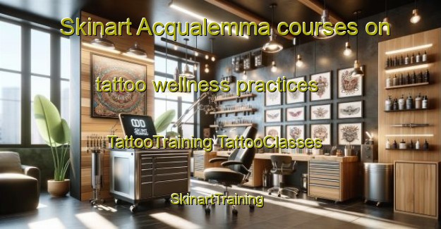 Skinart Acqualemma courses on tattoo wellness practices | #TattooTraining #TattooClasses #SkinartTraining-Italy