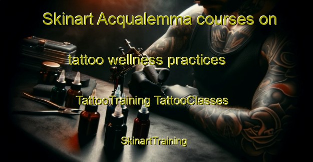 Skinart Acqualemma courses on tattoo wellness practices | #TattooTraining #TattooClasses #SkinartTraining-Italy