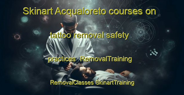 Skinart Acqualoreto courses on tattoo removal safety practices | #RemovalTraining #RemovalClasses #SkinartTraining-Italy