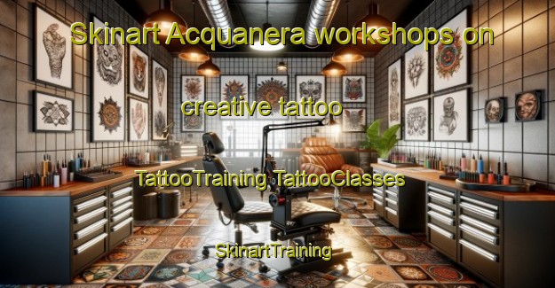 Skinart Acquanera workshops on creative tattoo | #TattooTraining #TattooClasses #SkinartTraining-Italy