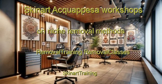 Skinart Acquappesa workshops on niche removal methods | #RemovalTraining #RemovalClasses #SkinartTraining-Italy