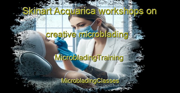 Skinart Acquarica workshops on creative microblading | #MicrobladingTraining #MicrobladingClasses #SkinartTraining-Italy