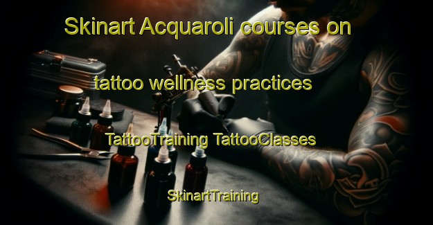 Skinart Acquaroli courses on tattoo wellness practices | #TattooTraining #TattooClasses #SkinartTraining-Italy