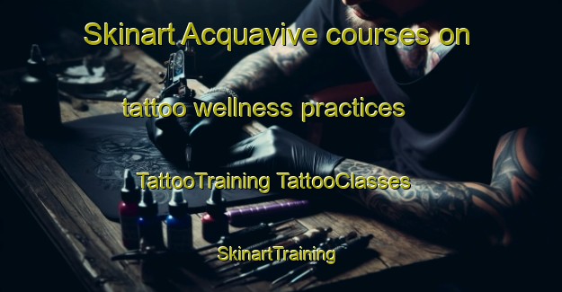 Skinart Acquavive courses on tattoo wellness practices | #TattooTraining #TattooClasses #SkinartTraining-Italy