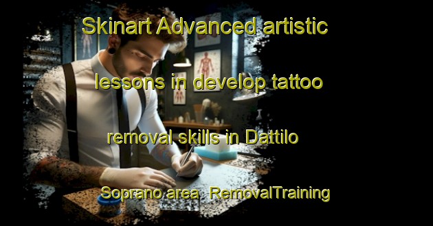 Skinart Advanced artistic lessons in develop tattoo removal skills in Dattilo Soprano area | RemovalTraining | RemovalClasses | SkinartTraining-Italy