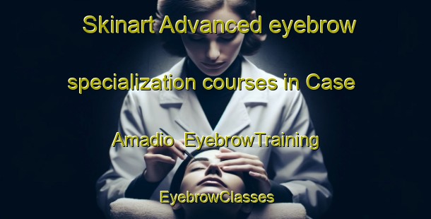 Skinart Advanced eyebrow specialization courses in Case Amadio | EyebrowTraining | EyebrowClasses | SkinartTraining-Italy