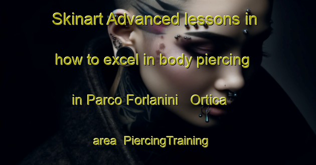 Skinart Advanced lessons in how to excel in body piercing in Parco Forlanini   Ortica area | PiercingTraining | PiercingClasses | SkinartTraining-Italy