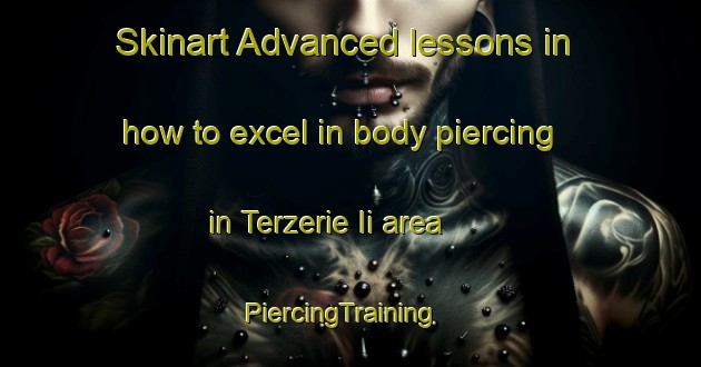 Skinart Advanced lessons in how to excel in body piercing in Terzerie Ii area | PiercingTraining | PiercingClasses | SkinartTraining-Italy