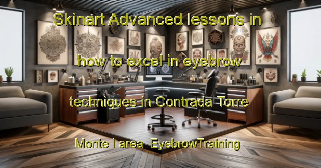 Skinart Advanced lessons in how to excel in eyebrow techniques in Contrada Torre Monte I area | EyebrowTraining | EyebrowClasses | SkinartTraining-Italy