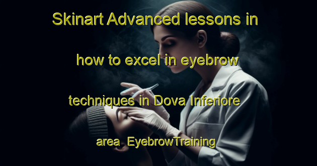 Skinart Advanced lessons in how to excel in eyebrow techniques in Dova Inferiore area | EyebrowTraining | EyebrowClasses | SkinartTraining-Italy