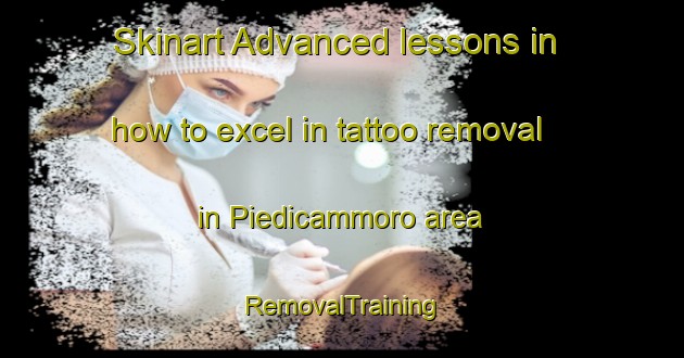 Skinart Advanced lessons in how to excel in tattoo removal in Piedicammoro area | RemovalTraining | RemovalClasses | SkinartTraining-Italy