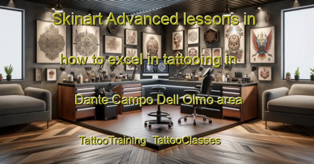 Skinart Advanced lessons in how to excel in tattooing in Dante Campo Dell Olmo area | TattooTraining | TattooClasses | SkinartTraining-Italy