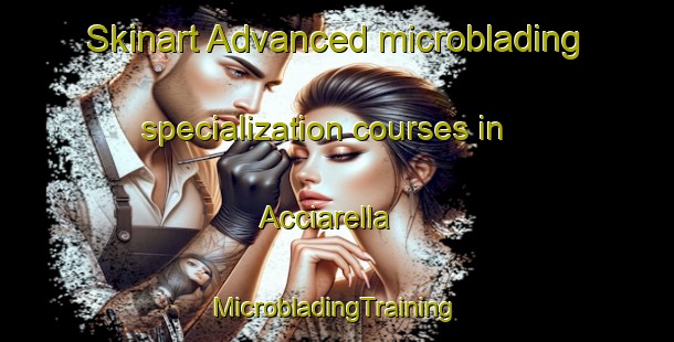 Skinart Advanced microblading specialization courses in Acciarella | #MicrobladingTraining #MicrobladingClasses #SkinartTraining-Italy