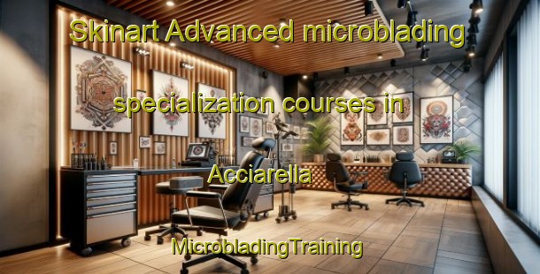 Skinart Advanced microblading specialization courses in Acciarella | #MicrobladingTraining #MicrobladingClasses #SkinartTraining-Italy