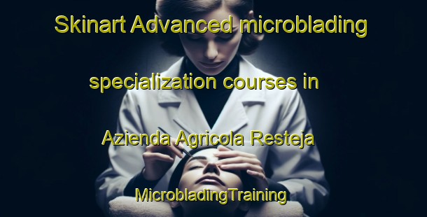 Skinart Advanced microblading specialization courses in Azienda Agricola Resteja | #MicrobladingTraining #MicrobladingClasses #SkinartTraining-Italy