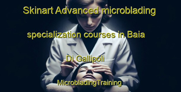 Skinart Advanced microblading specialization courses in Baia Di Gallipoli | #MicrobladingTraining #MicrobladingClasses #SkinartTraining-Italy