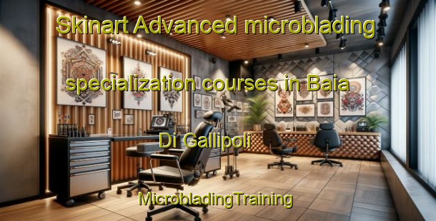 Skinart Advanced microblading specialization courses in Baia Di Gallipoli | #MicrobladingTraining #MicrobladingClasses #SkinartTraining-Italy