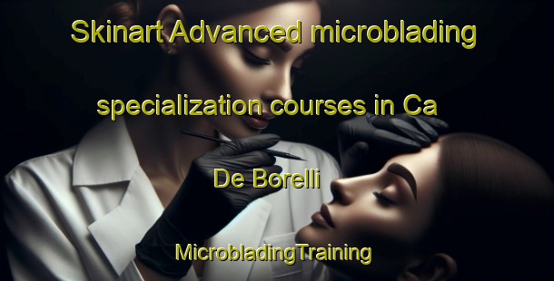 Skinart Advanced microblading specialization courses in Ca De Borelli | #MicrobladingTraining #MicrobladingClasses #SkinartTraining-Italy