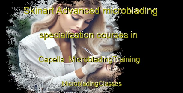 Skinart Advanced microblading specialization courses in Capella | #MicrobladingTraining #MicrobladingClasses #SkinartTraining-Italy