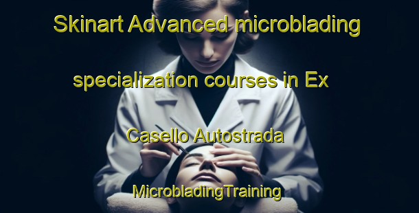 Skinart Advanced microblading specialization courses in Ex Casello Autostrada | #MicrobladingTraining #MicrobladingClasses #SkinartTraining-Italy