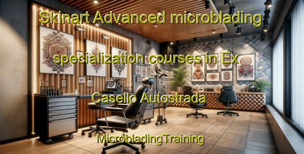 Skinart Advanced microblading specialization courses in Ex Casello Autostrada | #MicrobladingTraining #MicrobladingClasses #SkinartTraining-Italy