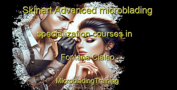 Skinart Advanced microblading specialization courses in Fontana Cialeo | #MicrobladingTraining #MicrobladingClasses #SkinartTraining-Italy