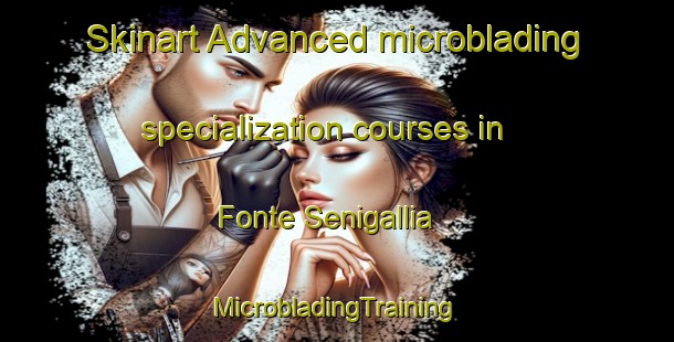 Skinart Advanced microblading specialization courses in Fonte Senigallia | #MicrobladingTraining #MicrobladingClasses #SkinartTraining-Italy